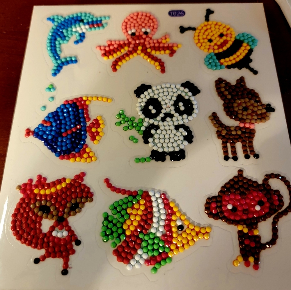 Cute Animal Multi Use Stickers